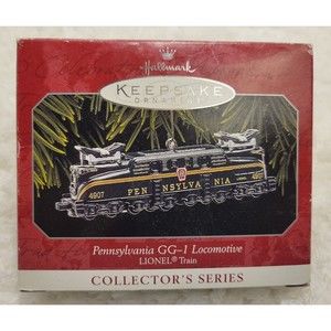 1998 HALLMARK Keepsake Ornament, Pennsylvania GG-1 Lionel Train Locomotive